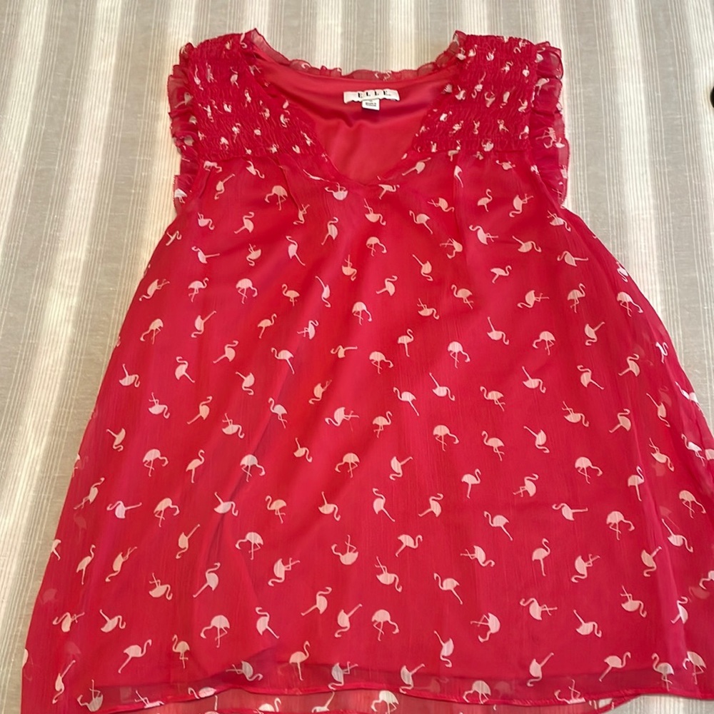 Women’s flamingo tank